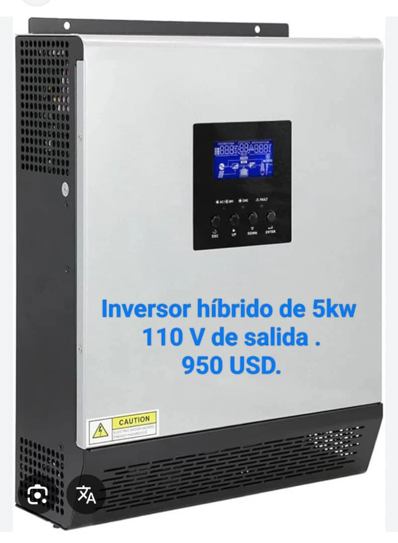 Inversor hibrido de 5 kw marca VOLTIO's foto | Electrodomésticos 1ra Mano |  BizneCubano